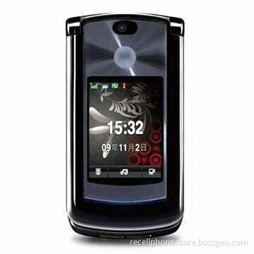 3G Unlocked Motorola V9 Quad Band Phone with TFT Display, Screensavers